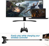 PS3 Charger Cable, PS3 Controller Charging Cord, Mini USB Cable for Playstation 3 Controller,DualShock 3 SIXAXIS,PS3 Slim Data Mini-B Charger Wire PS 3 Move,TI84 Plus CE,PS3 Charging Cables