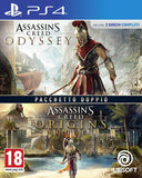 Assassin's Creed Origins + Odyssey Double Pack PS4