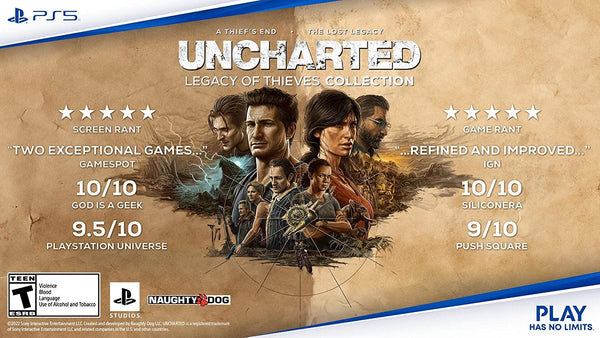 UNCHARTED Legacy of Thieves Collection PS5 – Console Garage