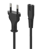 Power Cord/Cable/Plug Compatible with Playstation, Xbox One, Xbox One S, PS3 PS4 PS5- Black