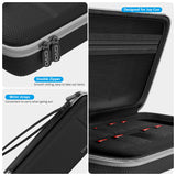 OIVO Switch Carrying Case for Nintendo Switch OLED Mode, Protable Travel Case Cover with Game Card Slots, Upgraded Console Stand Holder for Nintendo Switch/Switch OLED Accessories