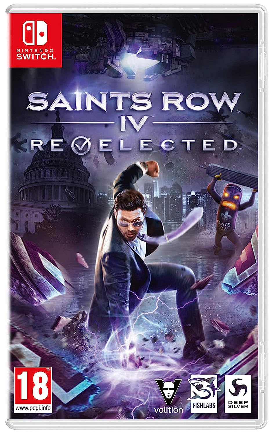 Saints Row IV Re Elected Nintendo Switch Console Garage