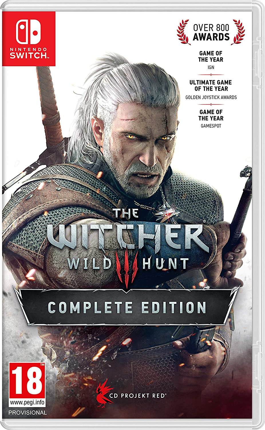 The Witcher Wild Hunt Complete Edition Nintendo Switch – Console