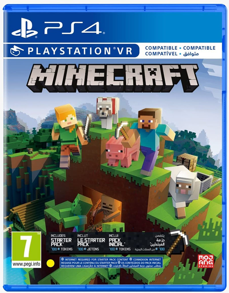 Minecraft Starter Edition (PS4) – Console Garage