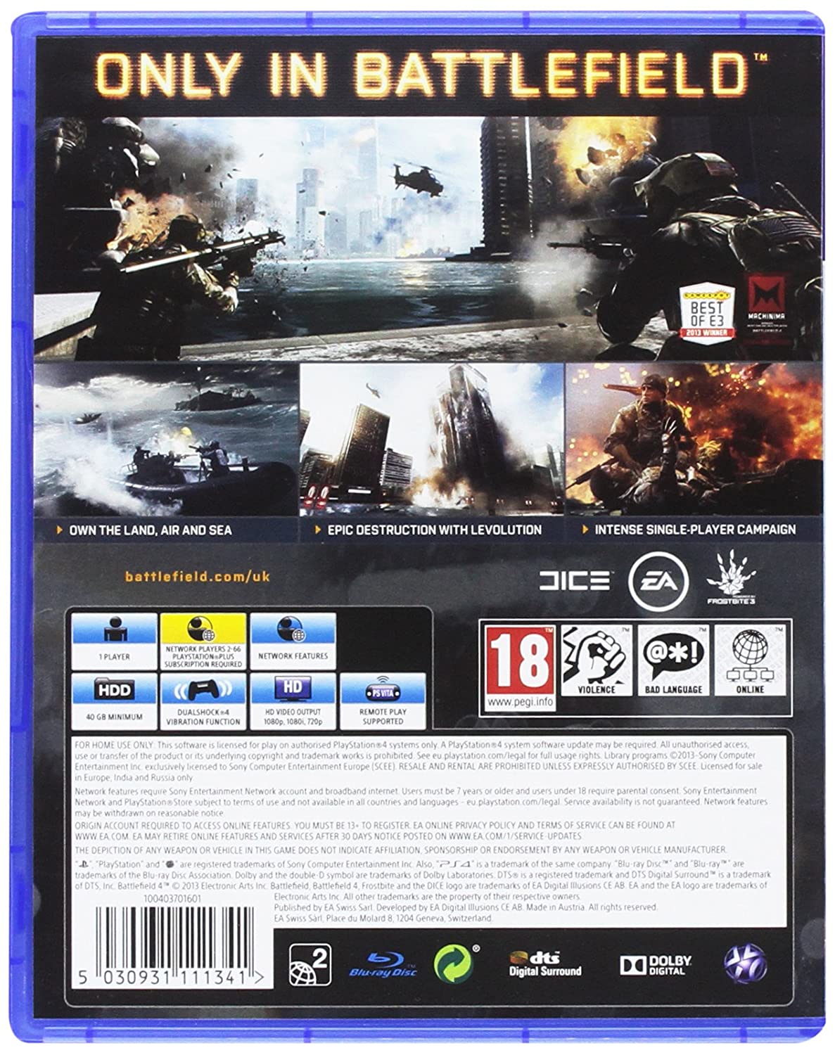 Battlefield 4 (PS4) – Console Garage